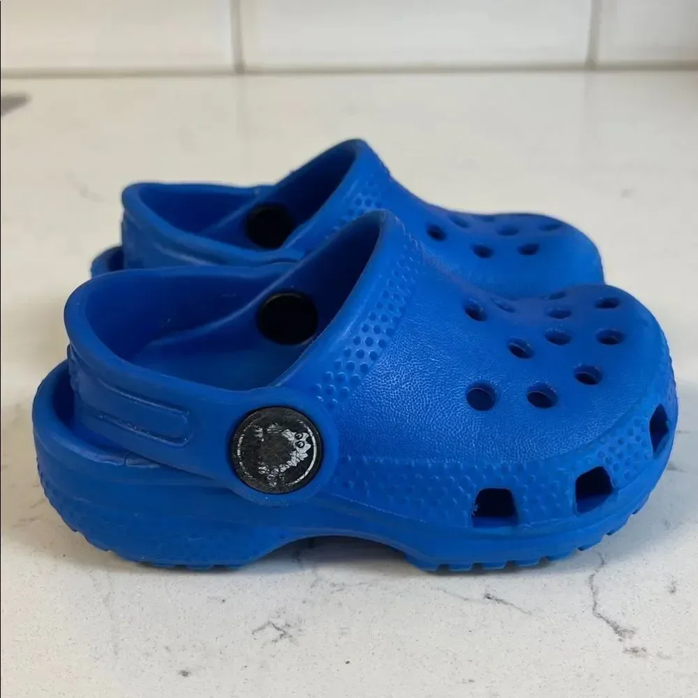 Toddler CROCS LITTLES™ CLOGS Size 4 Blue